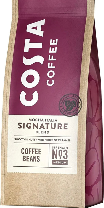 COSTA COFFEE Beans Signature Blend  200g x 5 Packs FAST & FREE UK POSTAGE!