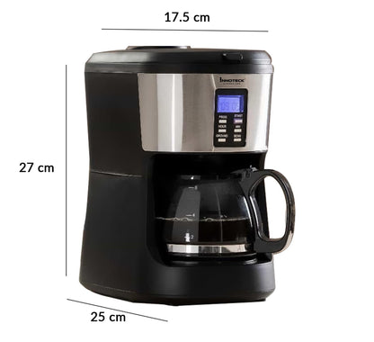 Bean to Cup Jug Filter Coffee Machine Digital Brewing Grinder Timer Coffee Maker